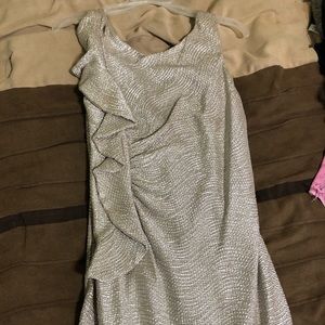 Silver Formal Dress